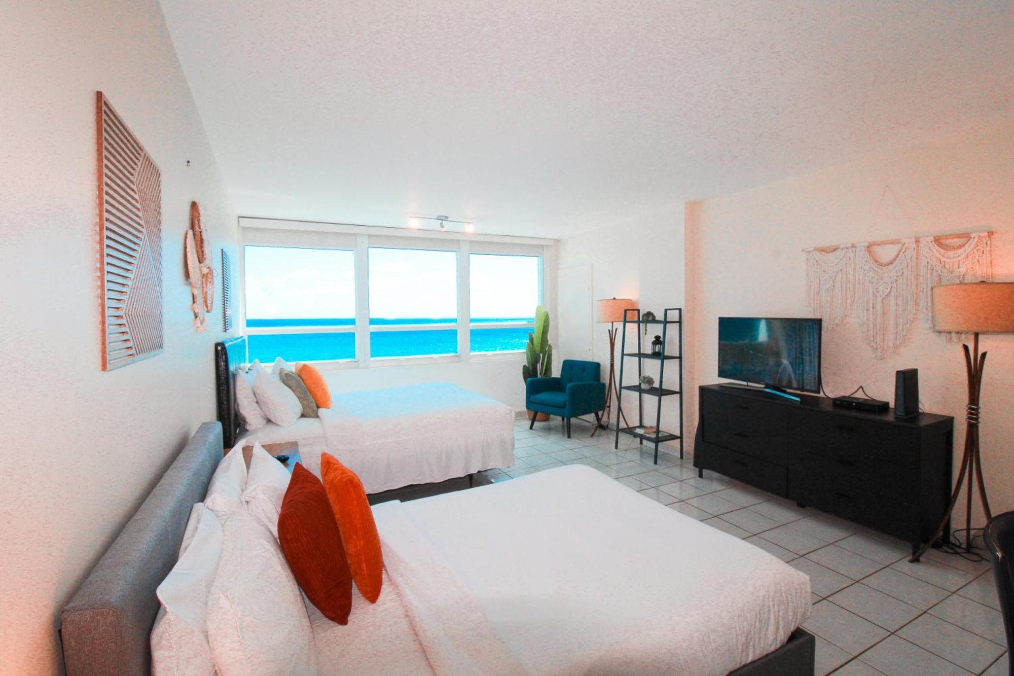 Castle 1733 Ocean View Studio With Direct Beach Access, Pool, Tennis & Free Parking Miami Beach Extérieur photo
